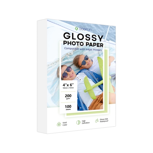 Photo Glossy Paper (4x6, A4)